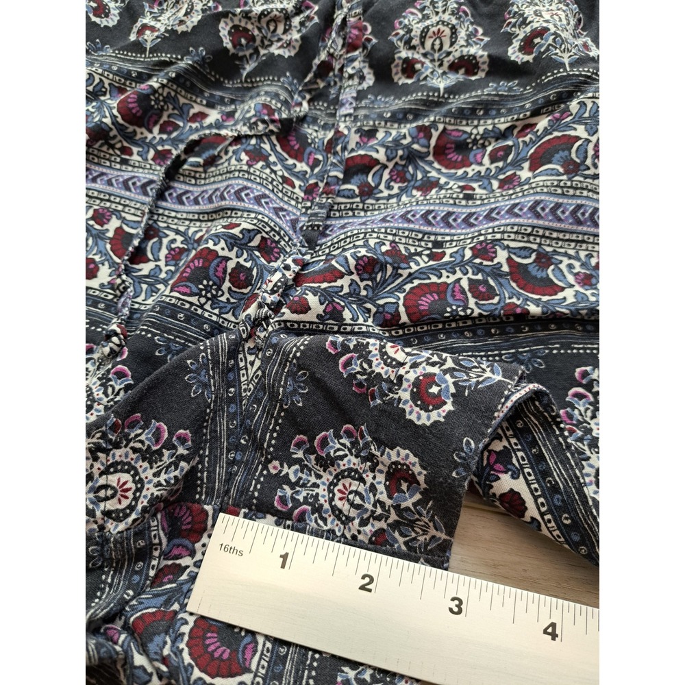 American Eagle Outfitters Boho Paisley Floral Shorts Viscose Size XL - Picture 9 of 11